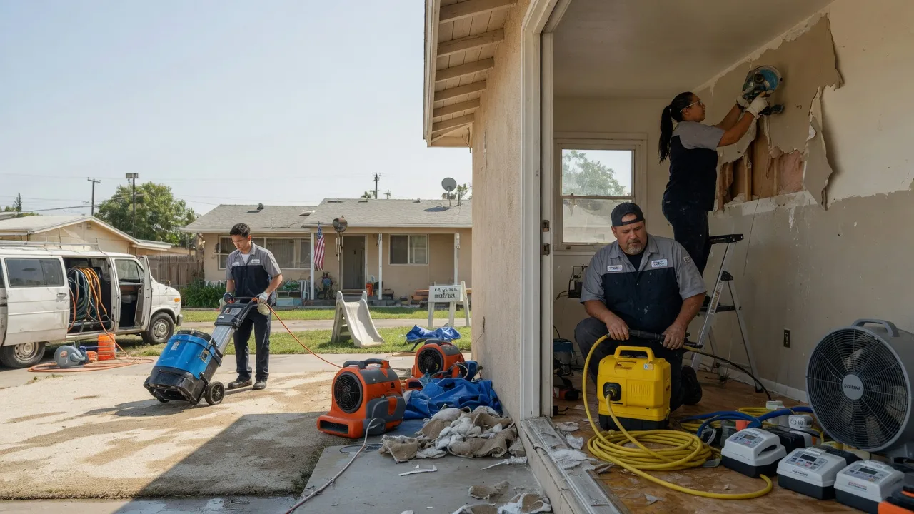 Water Damage Restoration in Castle, OK near me